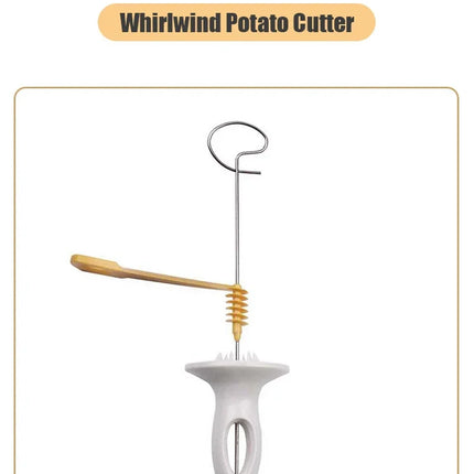 Whirlwind Potato Spiral Cutter Potato Tower Making Machine Vegetable Slicer Creative Vegetable Tools Kitchen Accessories Gadgets