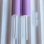 clear bottle / 50pcs / Plastic
