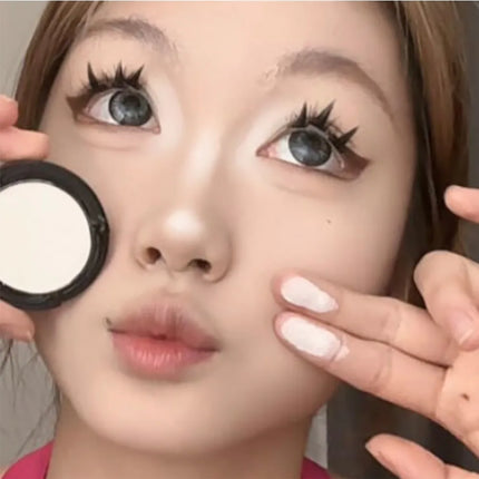 3D Nose Shadow Matte Cement Gray White Face Contouring Press Powder Natural Brightening Highlighter Face Bronzer Contour Makeup