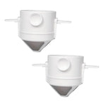 White 2pcs