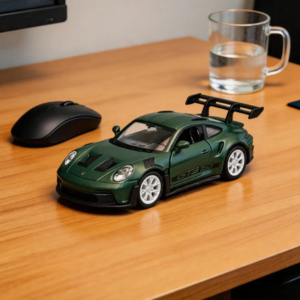 New1:36 Porsche 911 GT3 RS Alloy Mini Car Model Racing Diecasts Metal Toy Sports Simulation Collection Pull Back Childrens Gifts