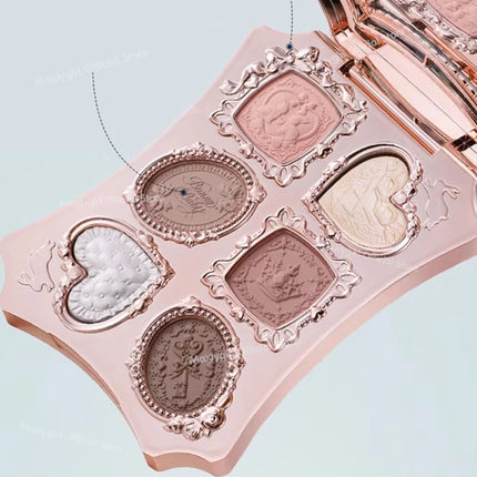 Flower Knows Bonnie Bunny Garden Collection Matte Shimmer Eye Shadows Highly Pigmented Eye Makeup Eyeshadow Highlighter