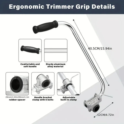 Ergonomic Trimmer Handle Grip / Poignée Ergonomique Débroussailleuse