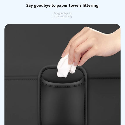 The multi-functional leather storage case for car water cups is suitable for VW Volkswagen Polo Tiguan Passat Golf Jetta Lavida
