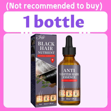 Natural Hair Care Essence Serum Anti Gray Nourish Repair For All Hair Types