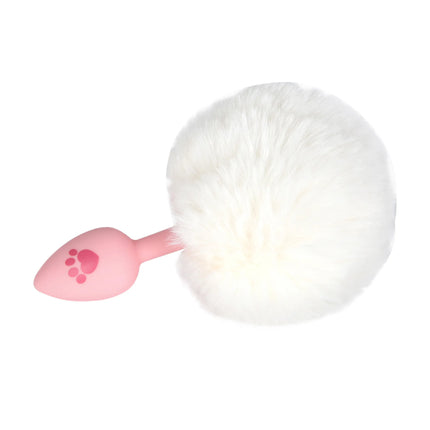 Silicone Fox Tail Anal Plug for Couples Cat Claw Print Role Play Tail Masturbation Sex Toys Adult Women Flirting Games Butt Plug