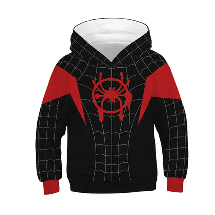 Autumn Winter Children's Hoodies Superhero's Print Coat Kids Sweatshirt Child Teen Hoody Tops 5-14y Boy's Hooded Coat Sportwear