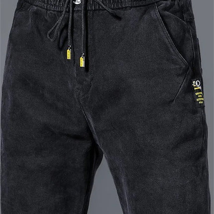 New Man Pants Hip Hop Harem Jeans Men Trousers Loose Joggers Denim Casual Sweatpants Korea Trousers Streetwear Men Clothing