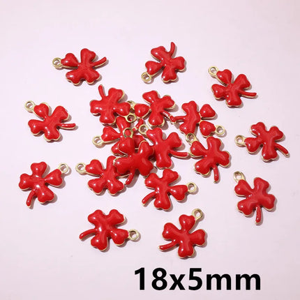 20pcs 18x5mm Stainless Steel Fish Enamel Charms Pendant Stainless Steel DIY Jewelry Making Accessories Findings