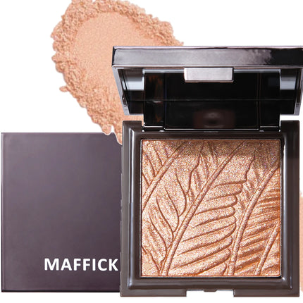 Wing highlight powder palette flashes brightens and clear powder face brightens three-dimensional makeup bronze g