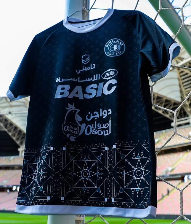 New Arrive Style Damac FC Away Shirt Soccer Jersey Man Women Sport Comfort T-Shirt Daily Exercise 3D Fashion Tee