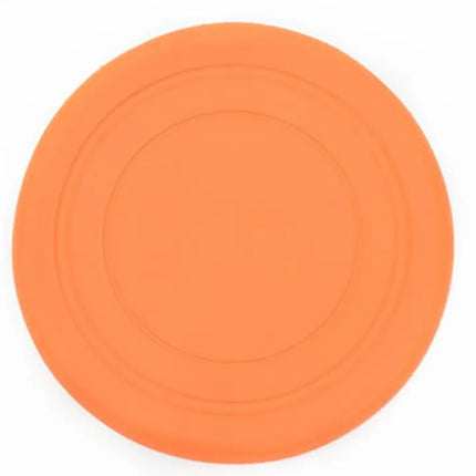 Dog Round Interactive Toys Safety Silicone Flying Discs Wholesale Small Large Dogs Bite Resistant Training Pet Supplier 1PC