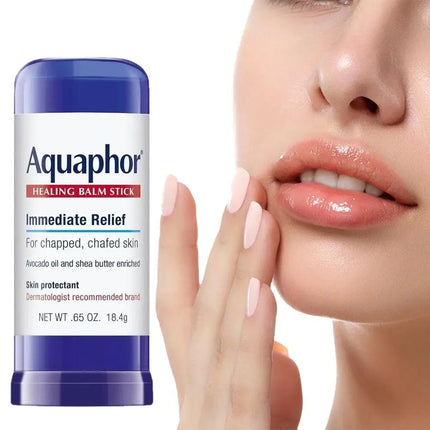 Aquaphor Healing Balm Stick 18.4g - Immediate Relief for Chapped Skin, Multi-Use Repair Balm for Babies & Adults, Lip Skin Care
