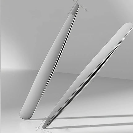 Professional Tweezers Precision Stainless Steel for Eyebrows and Facial Hair Fragrance-Free, Suitable for Men and Women Gifts