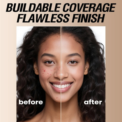 6 Colors Liquid Foundation Effective Concealer Waterproof Sweat-resistant Brighten Makeup Porfession Face Base Cosmetics Gift