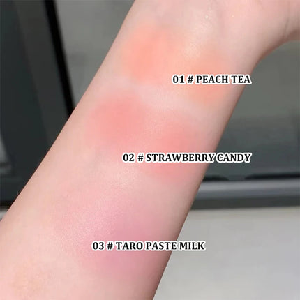 Sweet Color Translucent tender Air cushion blush Pink Powder blush to improve the complexion of Korean vitality young girl