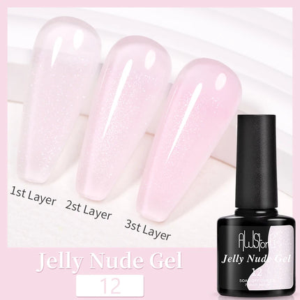 AWStorG 5ML Super Silver Metallic Gel Nail Polish Metal Effect Painting Gel Chromes Varnish Semi Permanent for Nail DIY