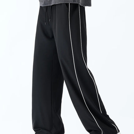 Summer Men Sweatpants Joggers Straight Pants Neutral Breathable Loose Outdoor Quick Drying Fabric Fitness Pants Casual Trouser
