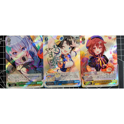 Hololive Collection Card Anime Oozora Subaru Nekomata Okayu Inugami Korone Bronzing Signature Card Refractive Color Flash Gifts