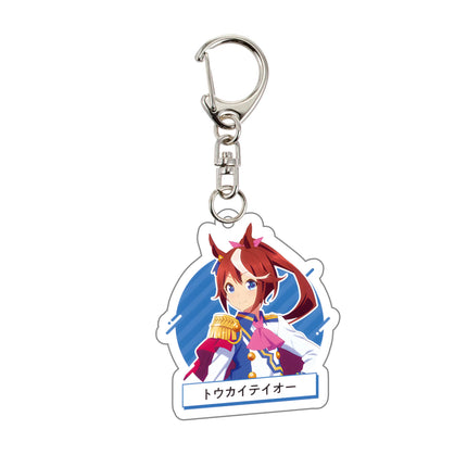 Fans gifts Anime keychains Acrylic Stand Ornaments Uma Musume Pretty Derby Oguri Cap Silence Suzuka Agnes Tachyon Clear Bliss