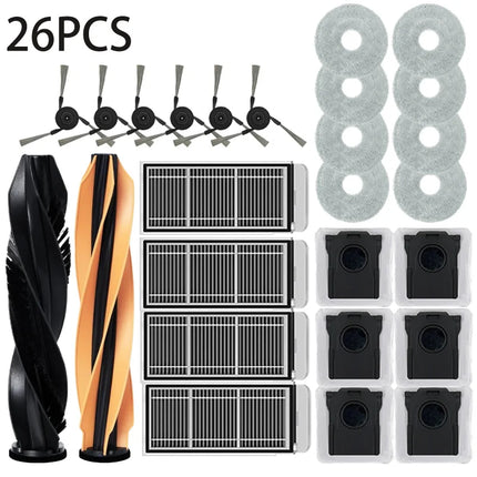 DreameX50 Master / X50 Ultra Complete /  X50S Pro Ultra / L50 Pro Ultra / L40S Pro Ultra / Mova V50 Ultra  roller parts, sid