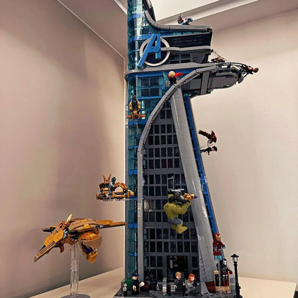 2026 5201 Pieces of movie tower hero assembly building architect creative building blocks bricks Christmas toys birthday gifts