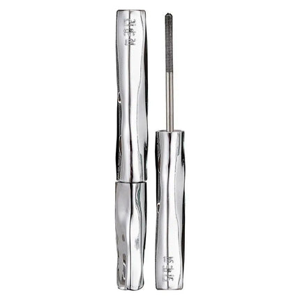 Metal Iron Lashes Mascara Waterproof Silk Fiber Mascara Black Long Curling Eyelash Extensions Non-clumping Eyes Makeup Cosmetics