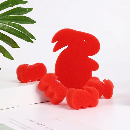 Soft Sponge Rabbit Finger Magic Tricks Appearing/Vanishing feet,  Magia Stage Street Illusions Gimmick Fun Classic Party Toys