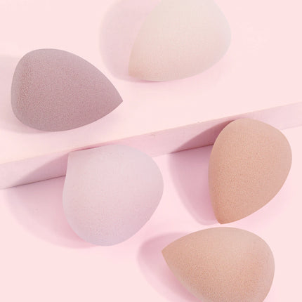 MAANGE 5PCS Makeup Sponge Blender Set Foundation Concealer Powder Cream Puff Dry&Wet Cosmetic Puff Multi-colored Beauty Sponges