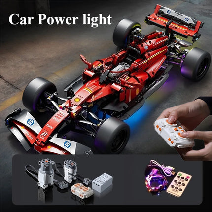 racing cars, racing car models, 1:10 DIY super sports car building block puzzle toys, children's and adult gifts