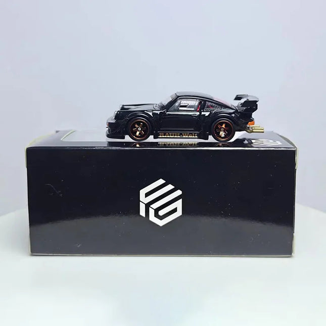 New In Stock Fg 1:64 Porsche 911 Rwb 930 Alloy Miniature Diecast Model Porshce Sports Rauh Welt Car Toys Kids Gift