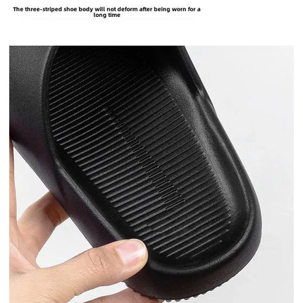 2024 New Ultra Soft Casual Sports Wear-Resistant Outdoor Elevated Slipper Sandals Couple Model Slippers For Women
