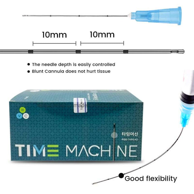 High Toughness Blunt Cannula Tips 50pcs 18G 21G 22G 23G 25G 27G 30G Easy Positioning Disposable Sterile Nose/Lip Micro Cannula