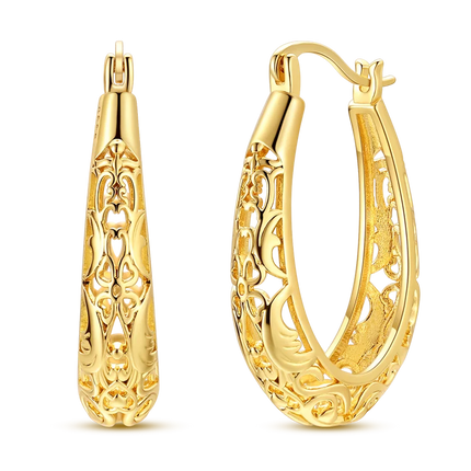 Women original 925 Silver Golden Glowing Firefly Stud Earring Bilayer Round Droplets Heart Gold Hoop Earrings Party Jewelry Gift