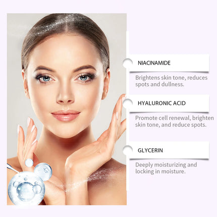 Korea Niacinamide Facial Serum Vitamin B3 Wrinkles Pigment Dark Spot Reduce Correcting Glow Serum Face Whitening Moisturizer