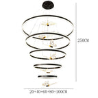 5 rings small / APP with RC Dimmable