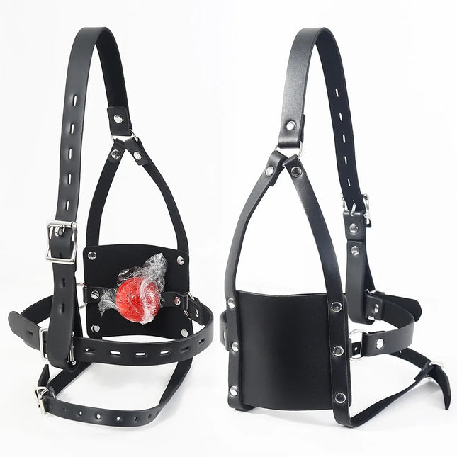 Flirting Sex Product Novelty Sex Toys For Couple Oral Fixation Stuffed Cosplay Fetish Restraint Bondage Mouth Gag Adult Game