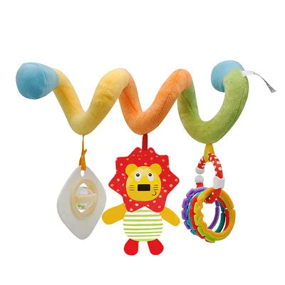 Baby Stroller Hanging Doll Toy Kiids Rattles Educational Toys For Newborn  Activity Animal Crib Toddler Bed Bell Baby Playing
