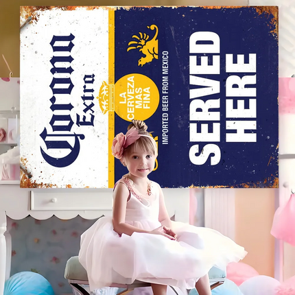 Corona Extra Beer Backdrops For Photography Kid Birthday Party Poster Flowers Balloon Decor Photocall Background