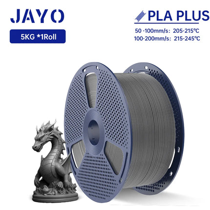 JAYO 5KG/roll 3D Filament PLA/ABS/PETG 3D Printer Filament 1.75mm PLA plus Filament High toughness Neatly Wound