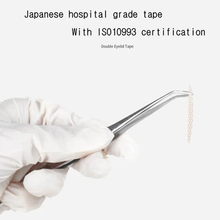 MOTONOZEN Double Eyelid Tape Sticker Invisible Fold Eyelid Paste Clear Beige Stripe Self-adhesive Natural Eye Makeup Tool