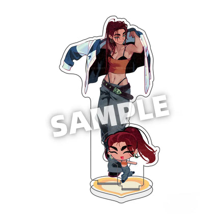 Anime ALIEN STAGE IVAN TILL LUKA SUA MIZI Gift Toy Acrylic Stand Model Action Figure Ornament Accessories Model Desktop keychain