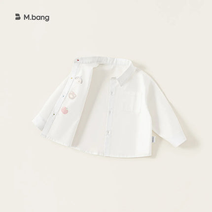 Children's Clothing, Boys' Shirt, Spring New Product, Printed, Children's Interior, Versatile, Girls' Top, Lapel, Baby Clothes
