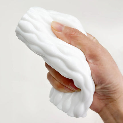 A white soft silicone realistic vaginal artificial pocket Pussy male masturbation cup adult sex toy male penis massage sex toys