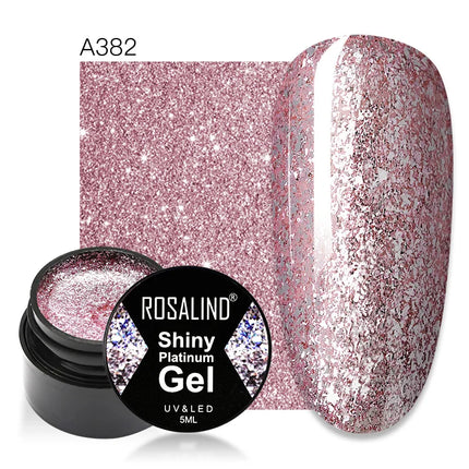 ROSALIND 5ML Painting Gel Nail Polish Nail Art Design Varnishes Stamping Polish Semi Permanent Gels Top Coat Manicure Lacquer