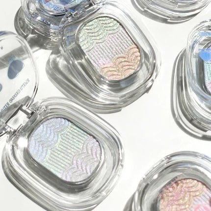 Chameleon Glitter Eyeshadow Highlighter Mashed potato High Gloss Shiny Crystal Brightening Bronzer Highlight Makeup Waterproof
