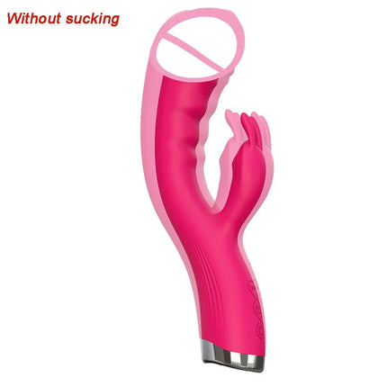 Sucking Rabbit Vibrator Realistic Dildo Sextoy for Women 10 Vibration G Spot Clitoral Vibrator Stimulator Sextoy for Adult Goods