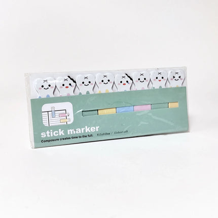 Korean Kawai Stationery Rows Sitting Little Flower Cat Black Cat Sticky Notes N Times Sticker Cartoon Creativity Pepsi Lovely