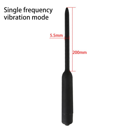 10 Frequency Urethral Vibrator Catheter Penis Plug Sex Toy for Men Vibrating Urethral Plug Penis Insertion Urethra Sound Dilator