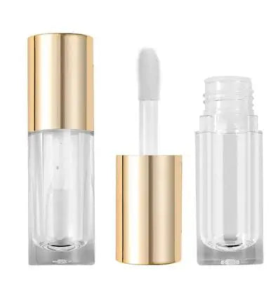 10/30/50pcs 6ml Round Empty Lip Gloss Tube Big Lip Brush Rod Lip Glaze /Lip Oil Tube Liquid Lipstick Tube Cosmetic Container